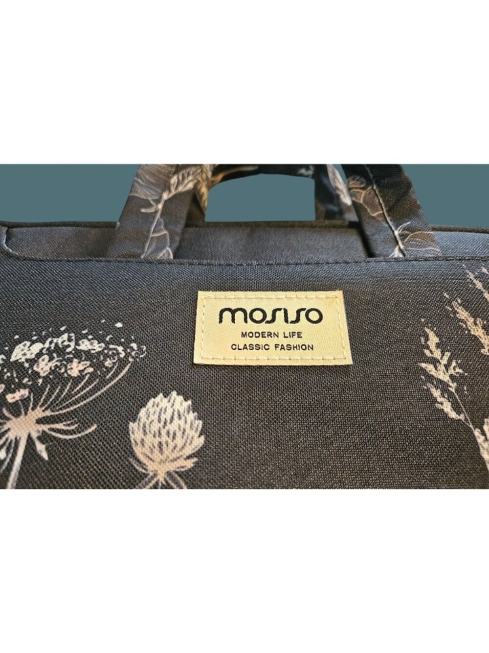 Mosiso Laptop Messenger Shoulder Sleeve W/ Adjustable Detachable Strap -Gray - Picture 11 of 14